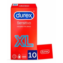 DUREX SENSITIVO XL PRESERVATIVOS 10U