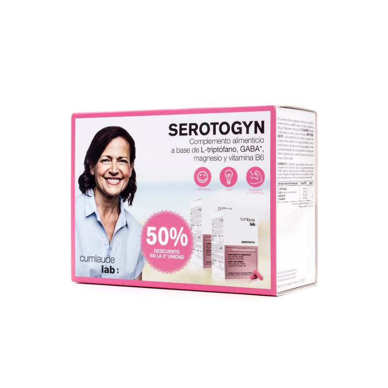 CUMLAUDE LAB: SEROTOGYN DUPLO 2x60 CAPSULAS