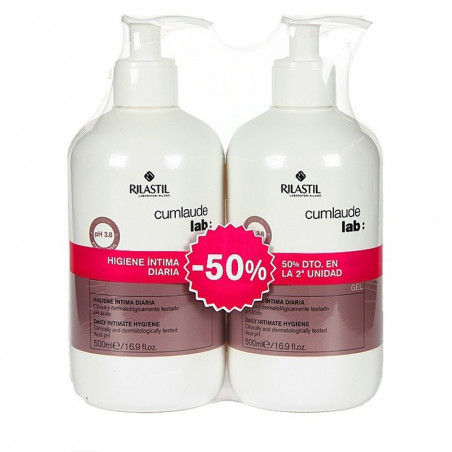 CUMLAUDE GEL HIGIENE INTIMA DUPLO 2x500ML CUMLAUDE GEL HIGIENE INTIMA DUPLO 2x500ML