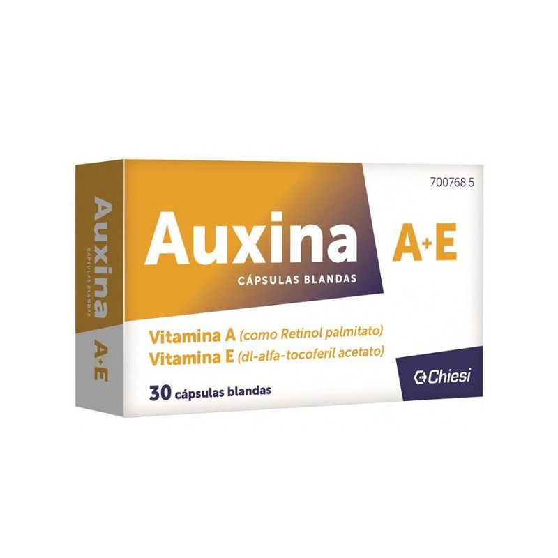 AUXINA VITAMINA A+E CAPSULAS BLANDAS 30U