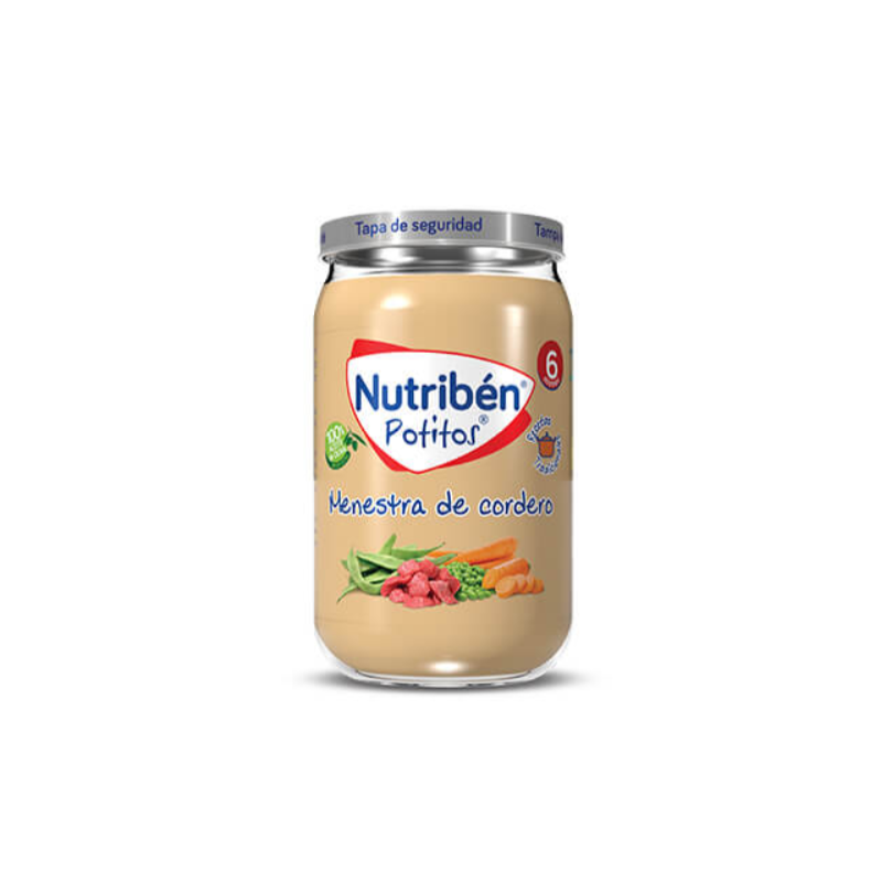 NUTRIBEN POTITOS MENESTRA CORDERO 250G