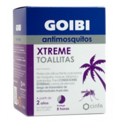 GOIBI XTREME ANTIMOSQUITOS 16 TOALLITAS