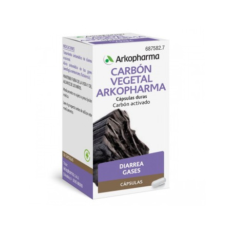 ARKOPHARMA CARBÓN VEGETAL 50 CÁPSULAS ARKOPHARMA CARBÓN VEGETAL 50 CÁPSULAS