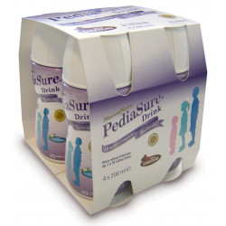 PEDIASURE DRINK CHOCOLATE 4X200ML 200 ML 4 U CHOCOLATE