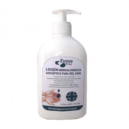 S'NONAS PH LOCIÓN HIDROALCOHOLICO ANTISÉPTICO 500ML S'NONAS PH LOCIÓN HIDROALCOHOLICO ANTISÉPTICO 500ML