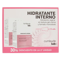 CUMLAUDE HIDRATANTE INTERNO GEL CREMA DUPLO 6+6 APLICADORES