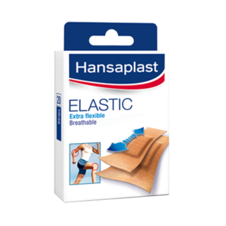 HANSAPLAST TIRITAS ELASTIC CORTADAS 20U HANSAPLAST TIRITAS ELASTIC CORTADAS 20U
