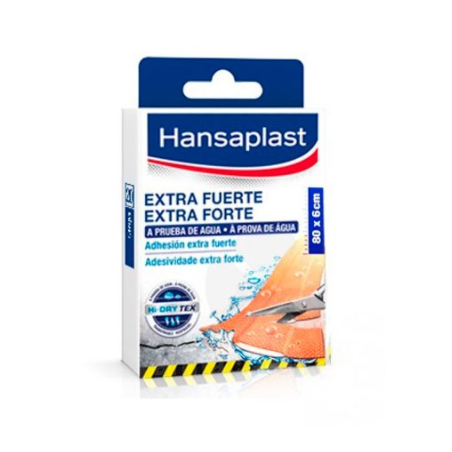 HANSAPLAST TIRITAS EXTRA FUERTE IMPERMEABLE SIN CORTAR 80X6CM HANSAPLAST TIRITAS EXTRA FUERTE IMPERMEABLE SIN CORTAR 80X6CM