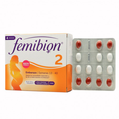 FEMIBION 2 EMBARAZO 28 CAPSULAS + 28 COMPRIMIDOS FEMIBION 2 EMBARAZO 28 CAPSULAS + 28 COMPRIMIDOS