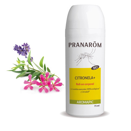 PRANAROM AROMAPIC ROLL-ON CORPORAL CITRONELA 75ML