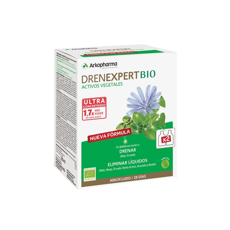 ARKOPHARMA DRENEXPERTBIOACTIVOS VEGETALES 2X280ML