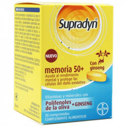 SUPRADYN MEMORIA 50+ 30 COMPRIMIDOS