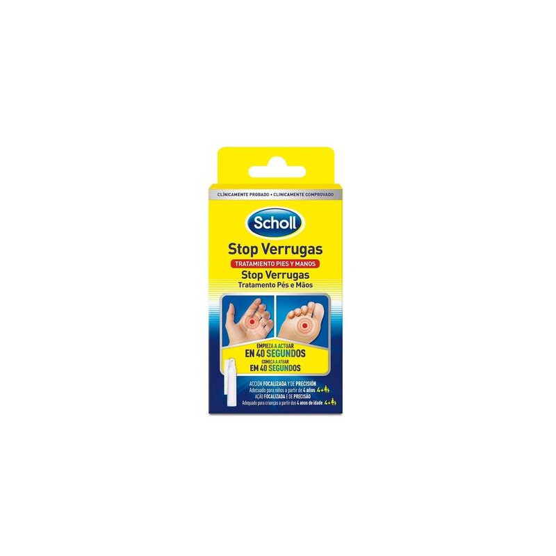 SCHOLL STOP VERRUGAS MANOS Y PIES 80ML