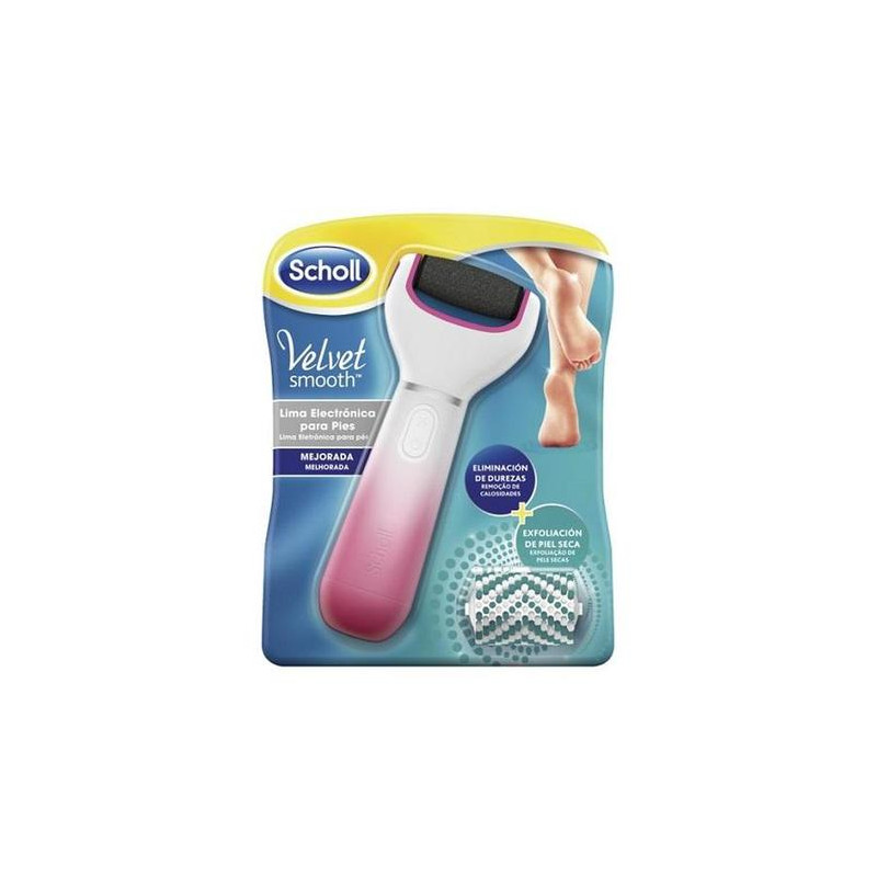 SCHOLL VELVET SMOOTH LIMA Y EXFOLIACIÓN ELECTRONICA PARA PIES