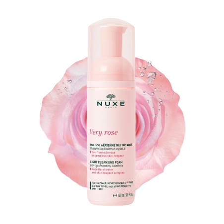 NUXE ESPUMA MOUSSE DESMAQUILLANTE VERY ROSE 150ML